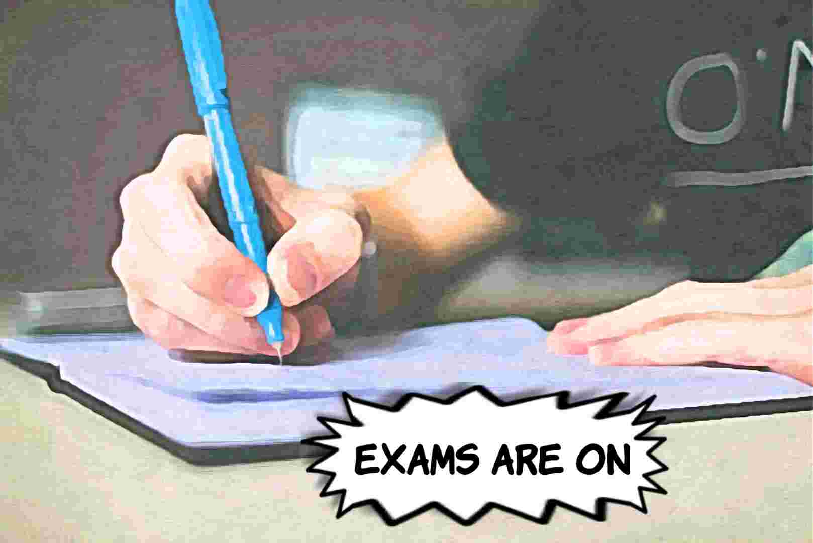 15 best ways to say that exams are going on