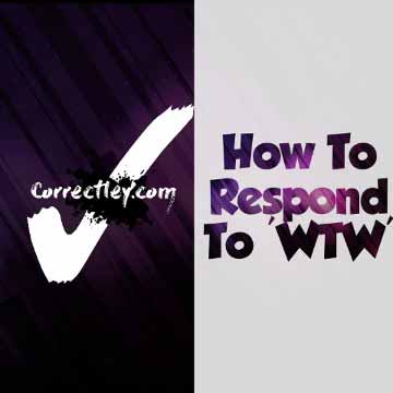 Best Responses to WTW