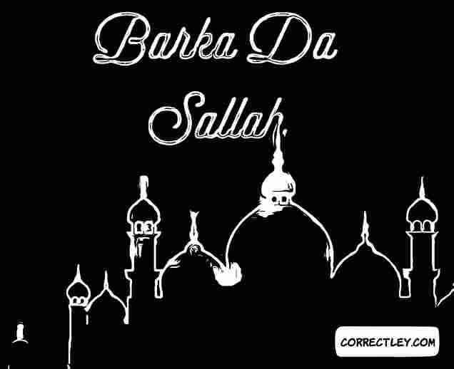 Responses to Barka De Sallah